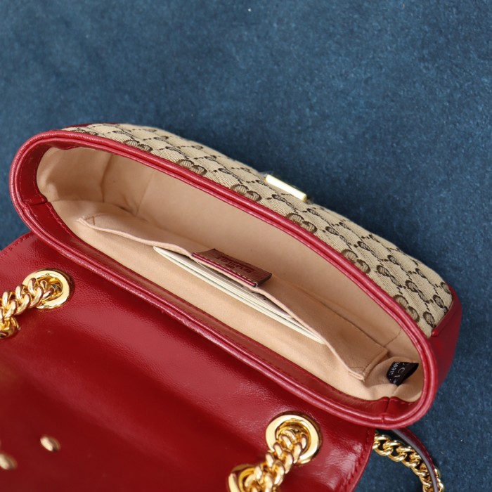 Handbag Gucci 446744 size 23-14-6 cm