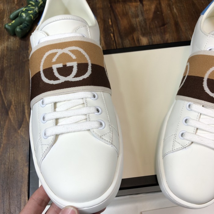 Gucci Ace Brown Interlocking G