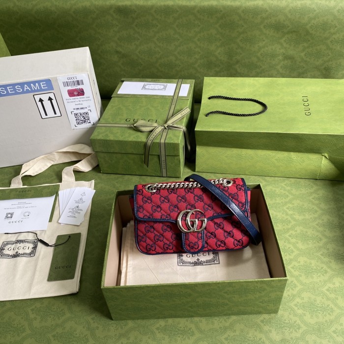 Handbag Gucci 446744 size 22*13*6 cm