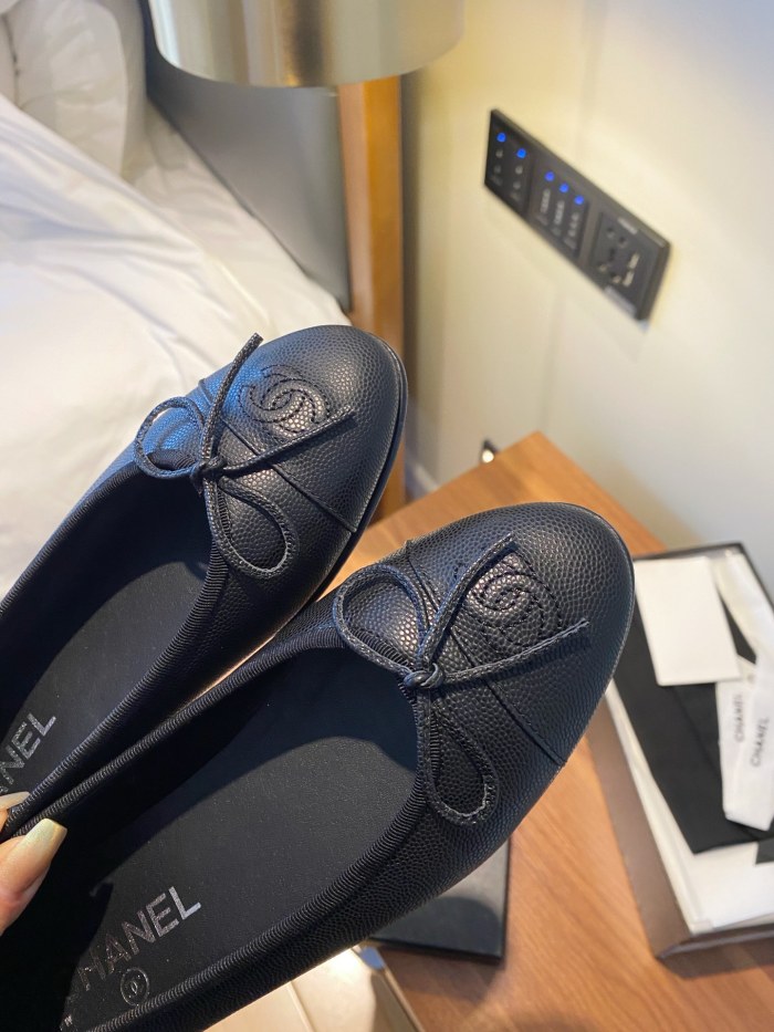 Chanel Ballerinas Fabric & Grosgrain 11