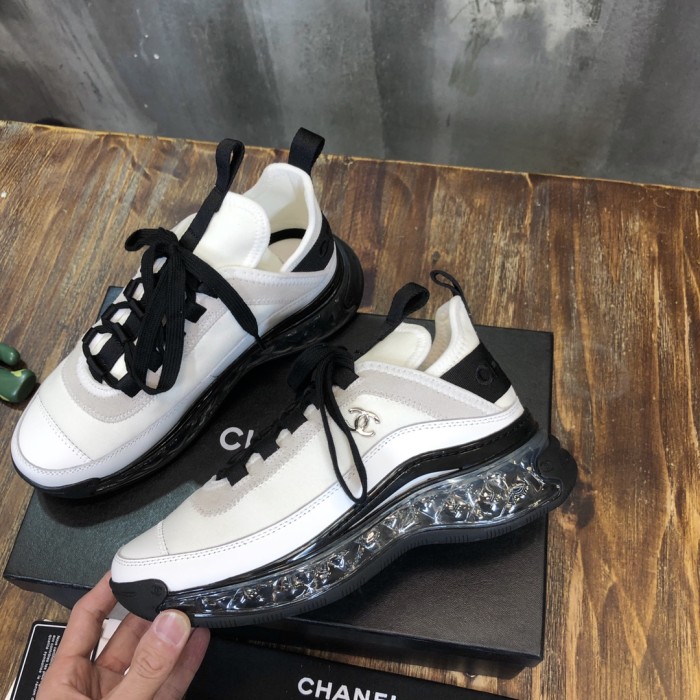 Chanel Fabric & Suede Calfskin Low Top Sneaker 13