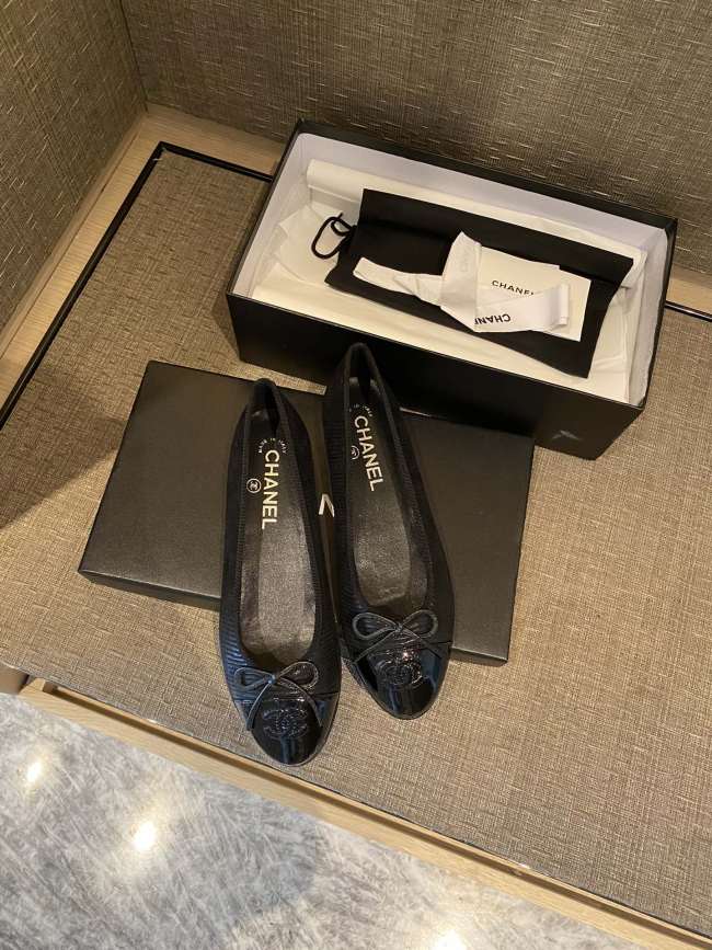 Chanel Ballerinas Fabric & Grosgrain 13