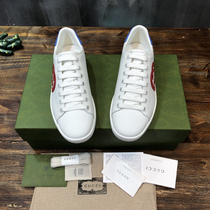 Gucci Ace Interlocking G Red