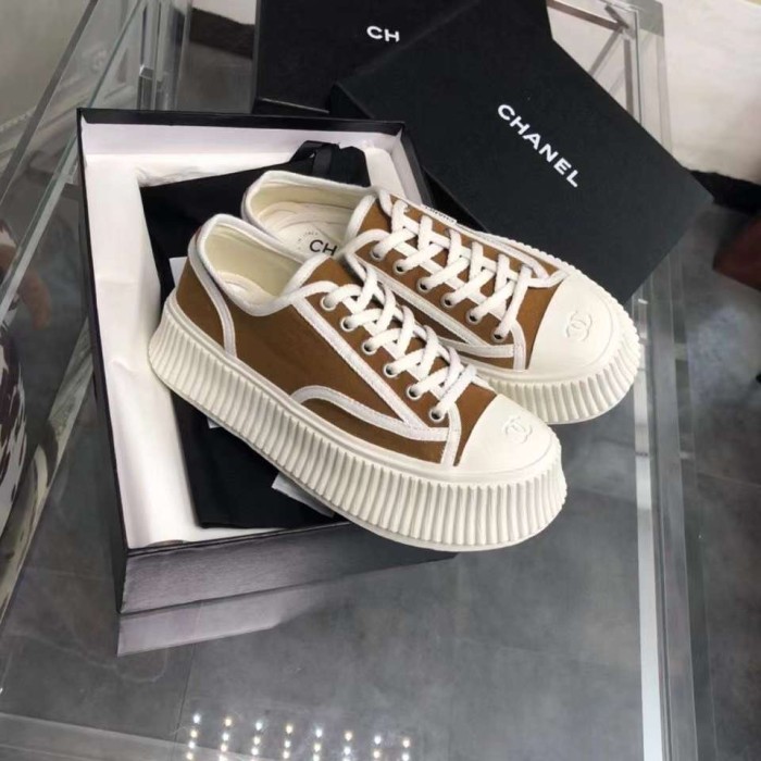 Chanel Platform Sneaker 30