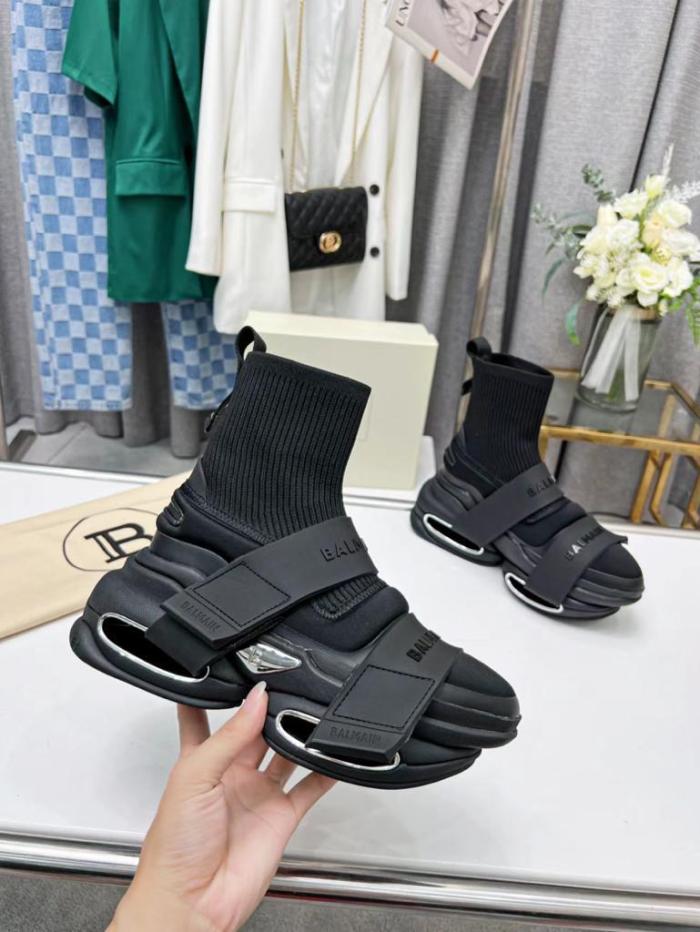 Balmain B-Bold High-Top Black