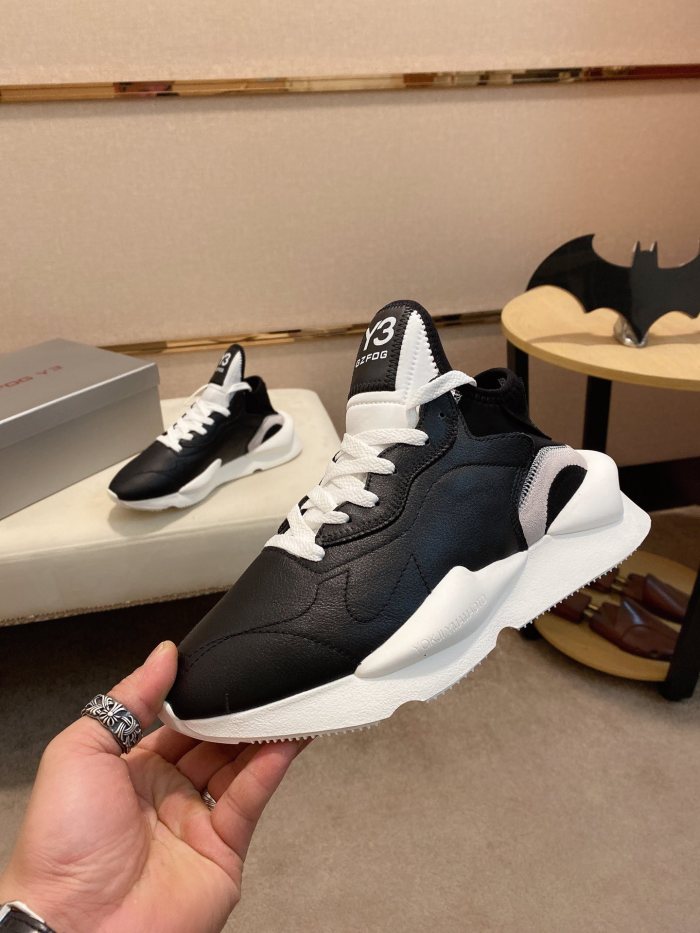 Y-3 Kaiwa Lace-Up Sneakers 43