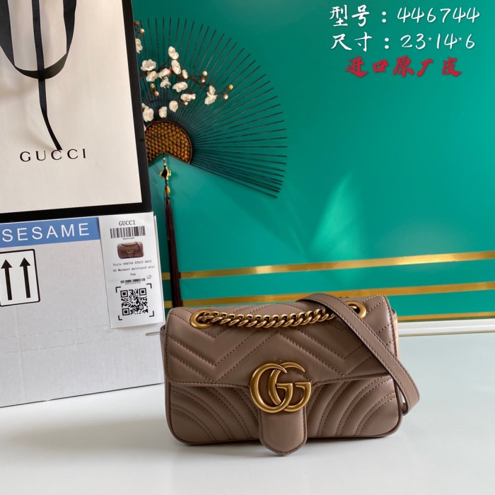 Handbag Gucci 446744 size 23*14*6 cm