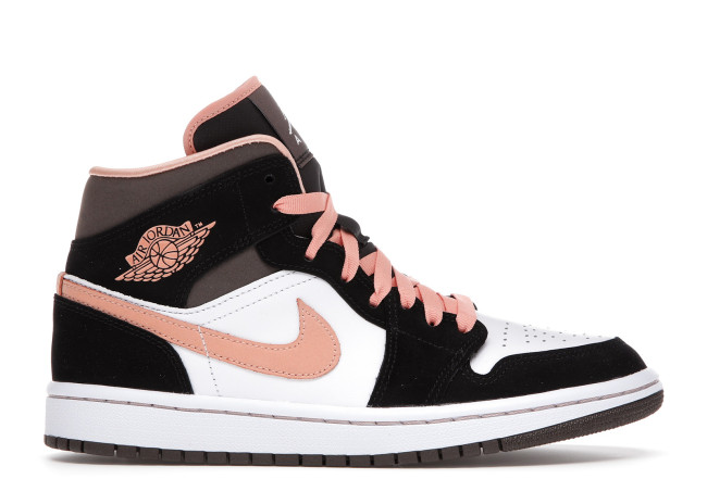 Jordan 1 Mid Peach Mocha