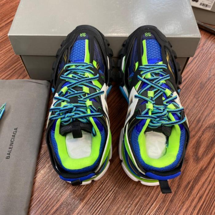 Balenciaga Track Green White Blue