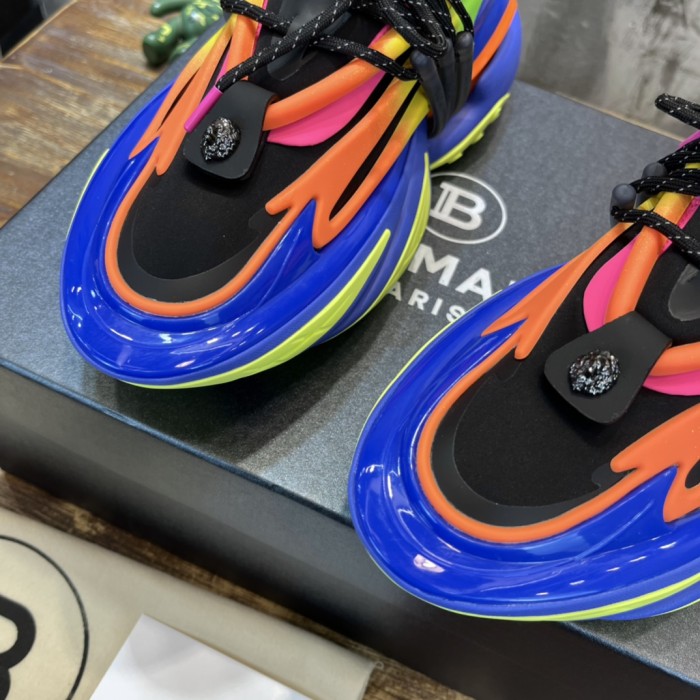 Balmain Unicorn Low-Top Multicolor