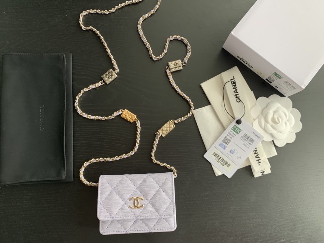 Handbag Chanel 2444 size 10cmx8cmx1.5 cm