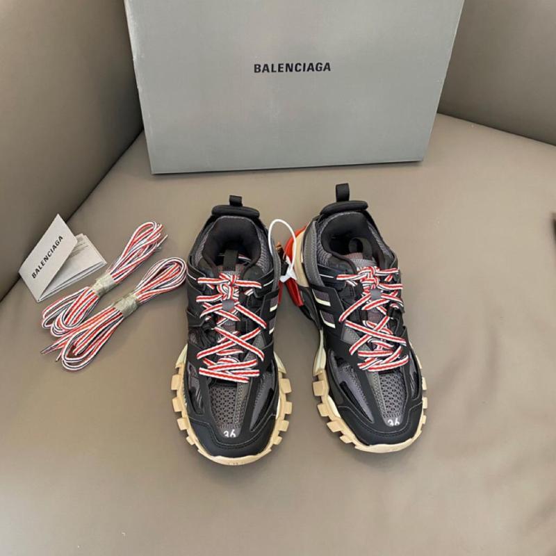 Balenciaga Track Black Grey Red
