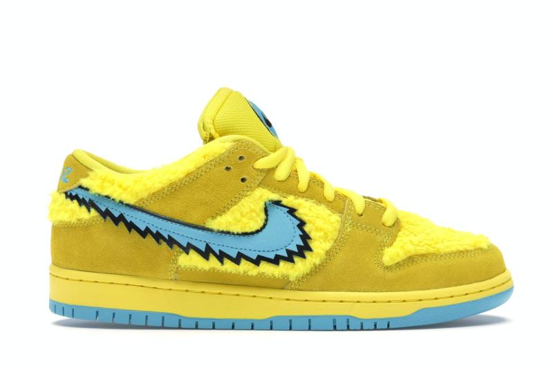 Nike Dunk SB Low Grateful Dead Bears Opti Yellow