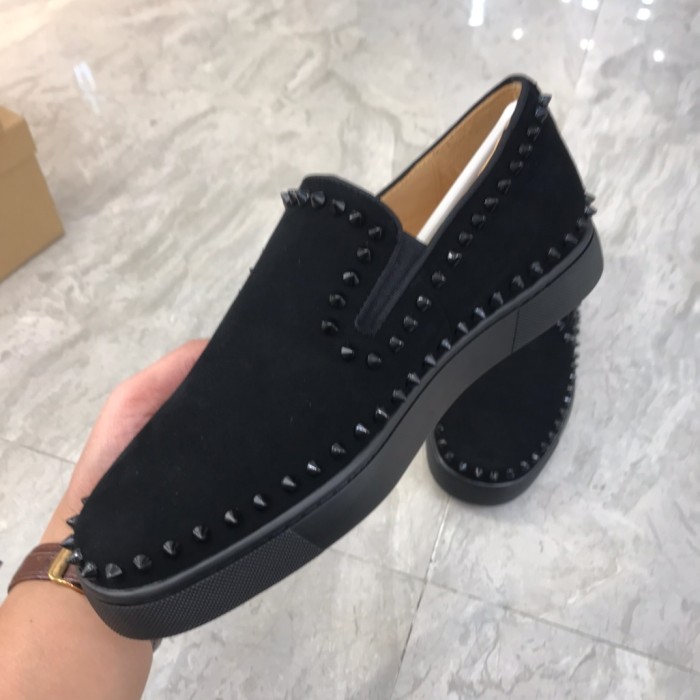 Christian Louboutin Louis Junior Spikes Orlato Flat Sneakers 61