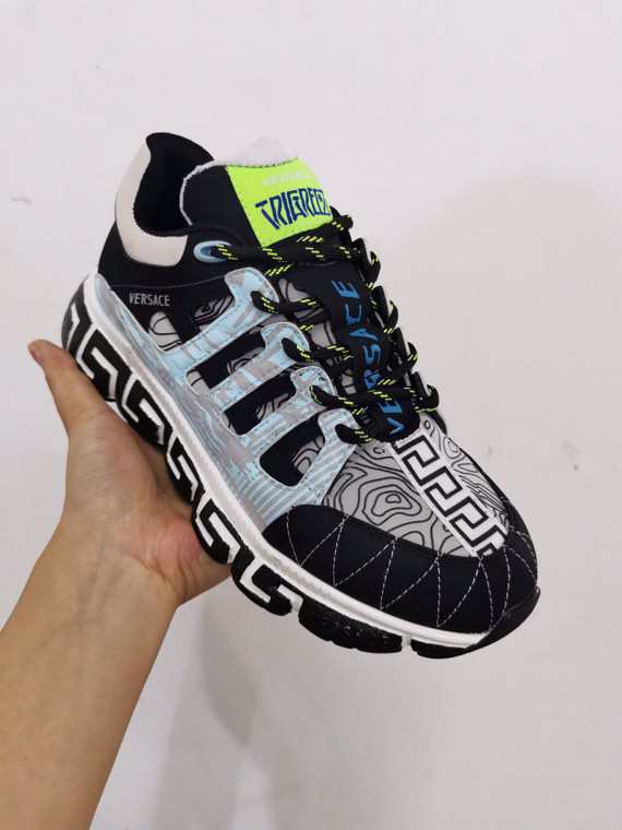 Versace Trigreca Milan Black Blue Purple