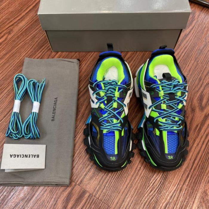 Balenciaga Track Green White Blue