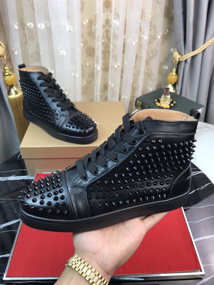 Christian Louboutin Louis Junior Spikes Orlato Flat Sneakers 4