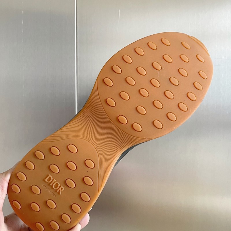 Dior B25 Runner Black Oblique Suede