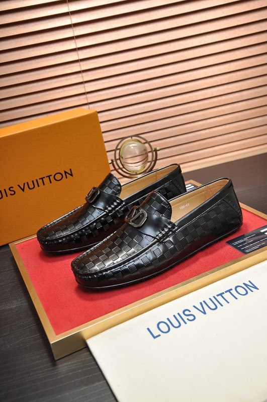 Louis Vuitton Leather Boots 50