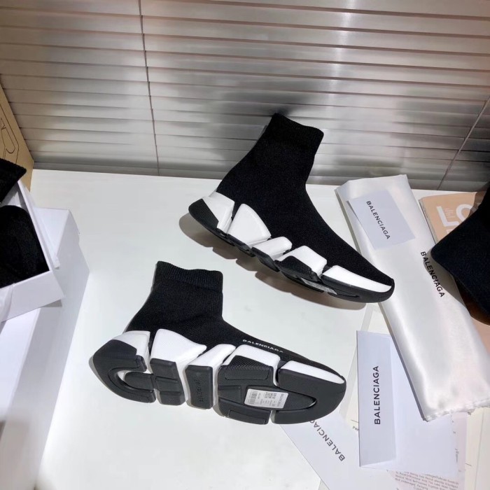 Balenciaga Speed 2.0 Black White