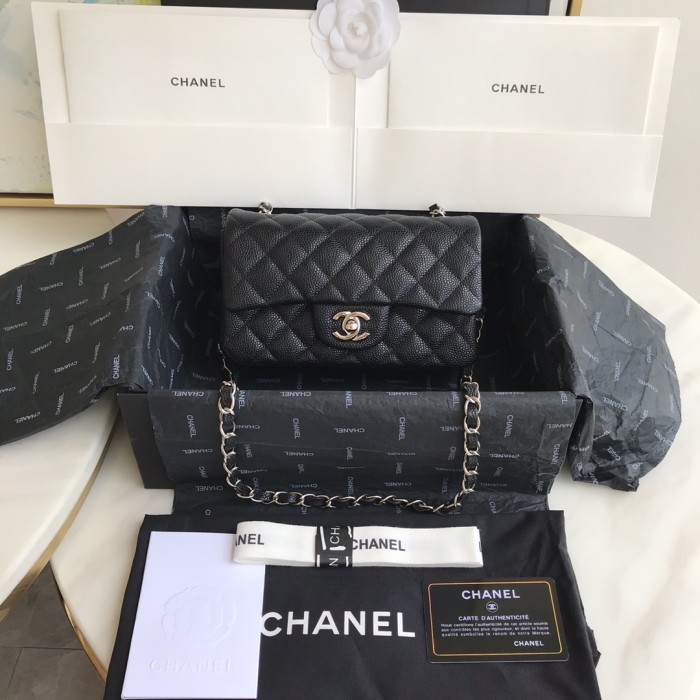 Handbag Chanel 01116 size 20 cm