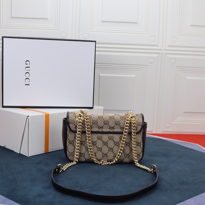 Handbag Gucci 446744 size 23-14-6 cm