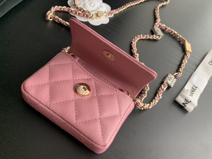 Handbag Chanel 2444 size 10cmx7.5cmx2 cm