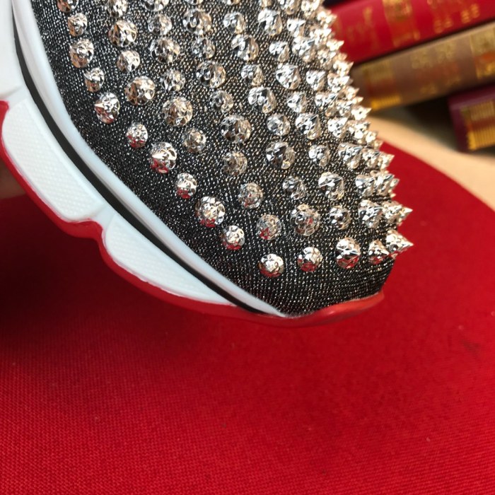 Christian Louboutin Spike Sock Flat Sneakers 5