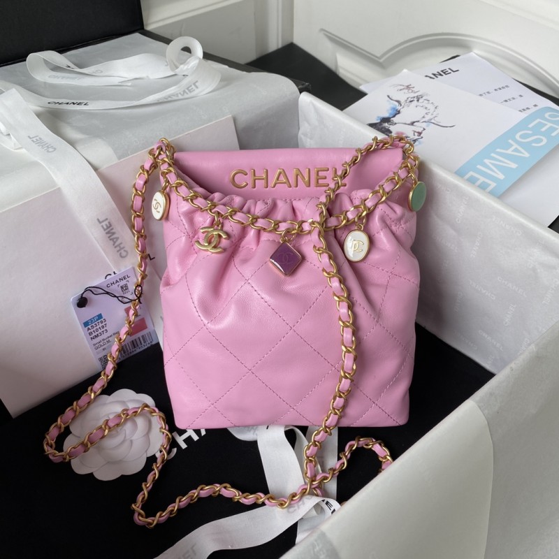 Handbag Chanel AS3793 size 17-16-7 cm