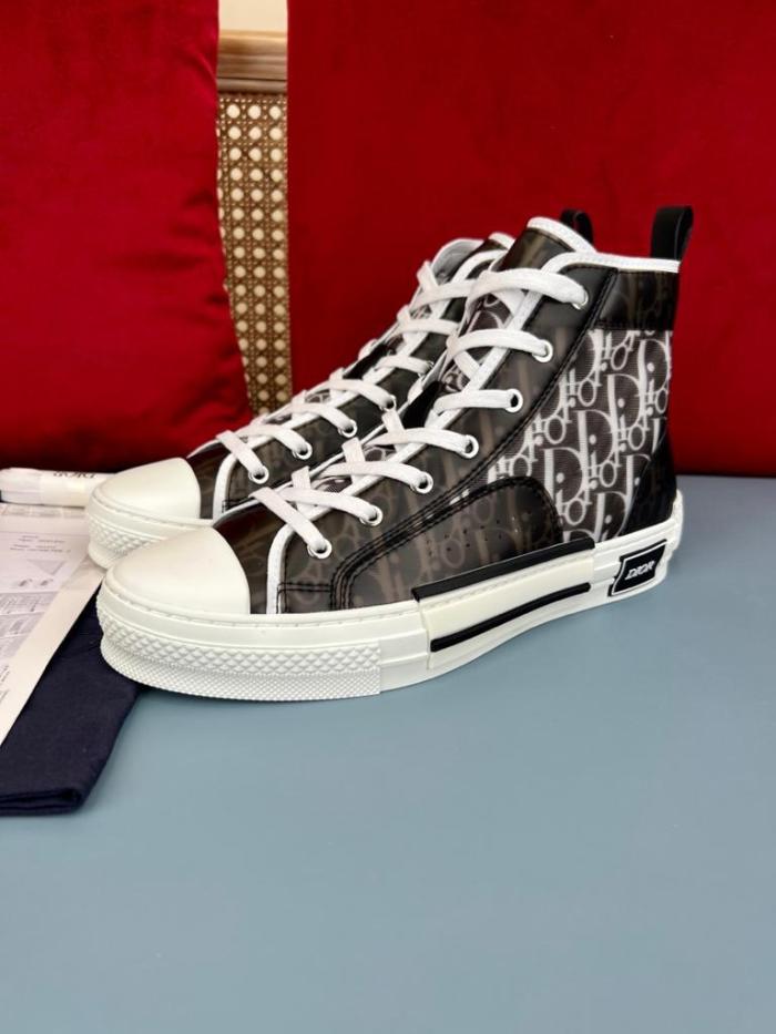 Dior B23 High Black White Oblique