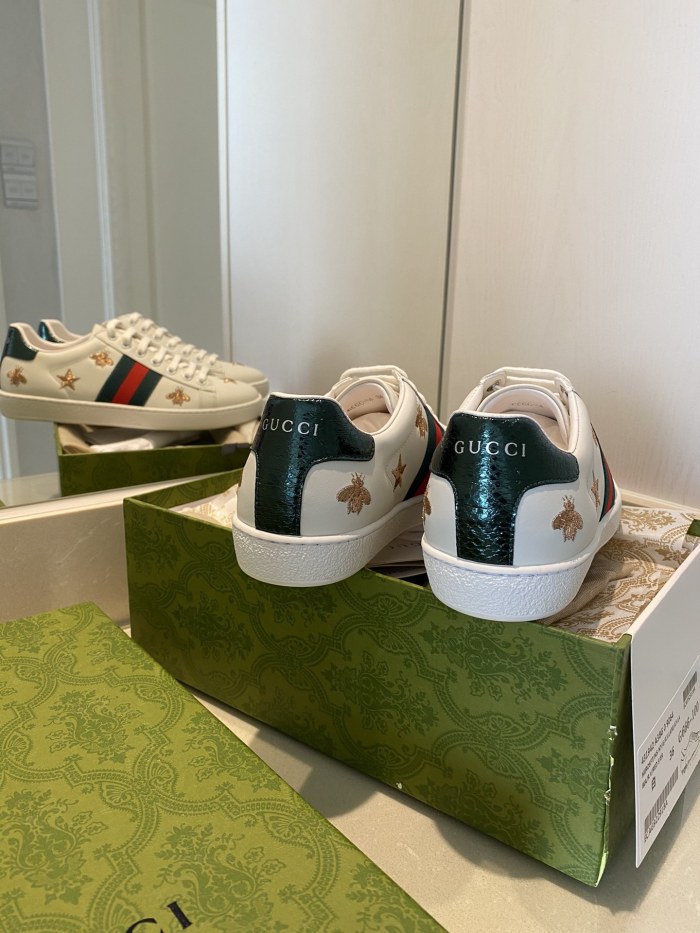 Gucci Women's Ace sneaker with bee sneaker 4