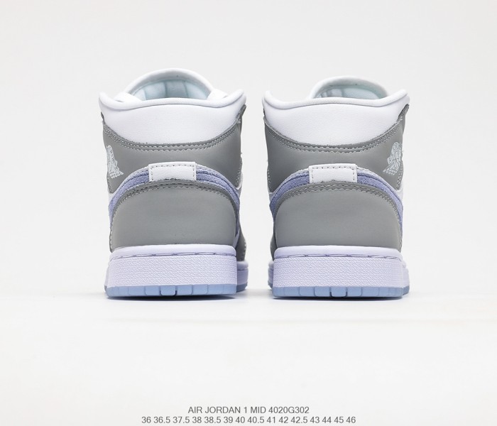 Jordan 1 Mid Wolf Grey Aluminum (W)