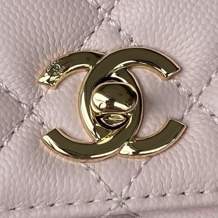 Handbag Chanel AS2215 size 𝟏𝟑*𝟏𝟗*𝟗 𝑐𝑚