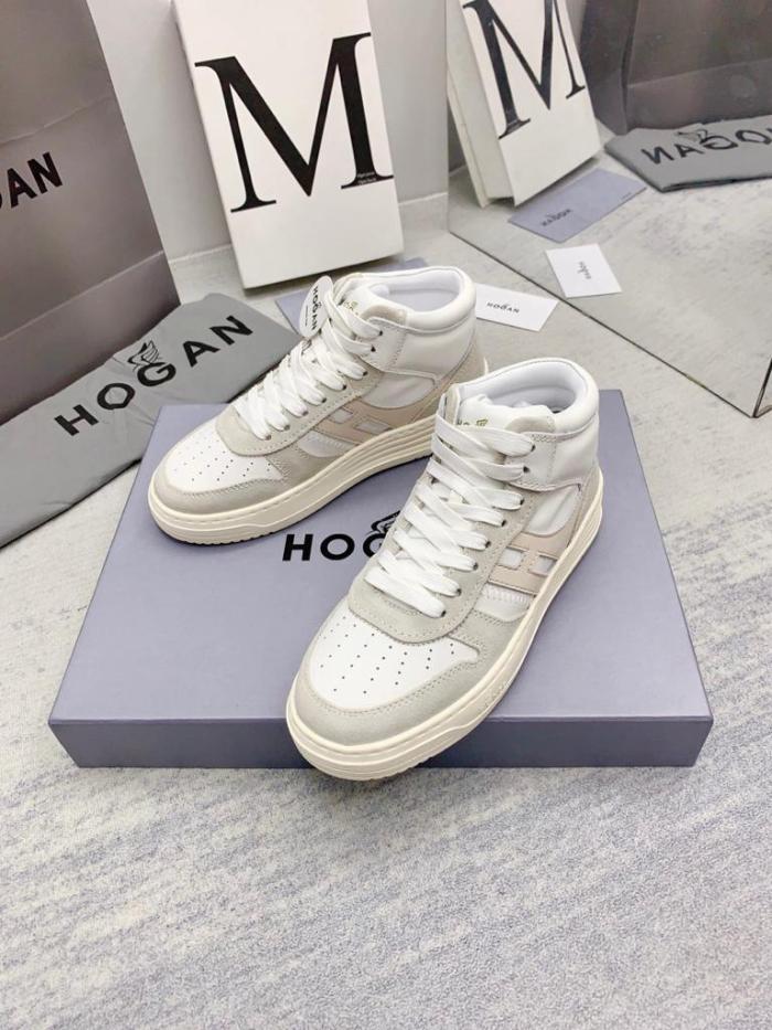 High Top Hogan H630 Silver Ivory