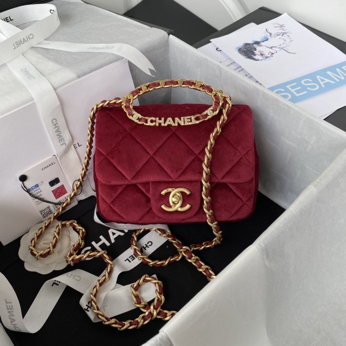 Handbag Chanel AS3450 size 20 cm