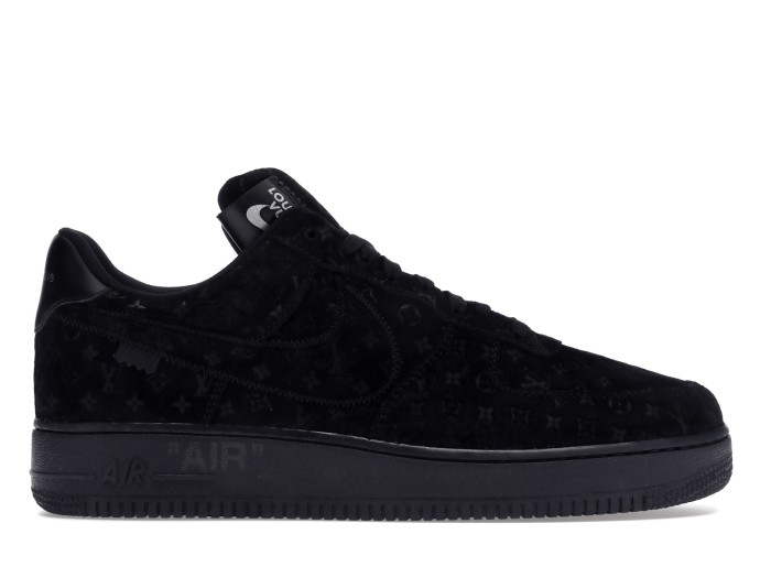 Louis Vuitton Nike Air Force 1 Low By Virgil Abloh Black