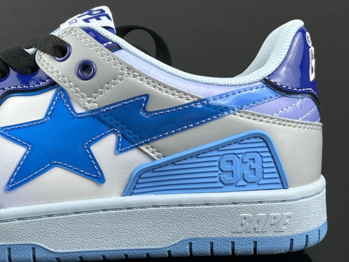 A Bathing Ape Bape SK8 Sta Blue White