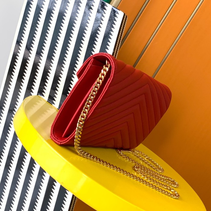 Handbags SAINT LAURENT 377828 size 22.5x14x4 cm