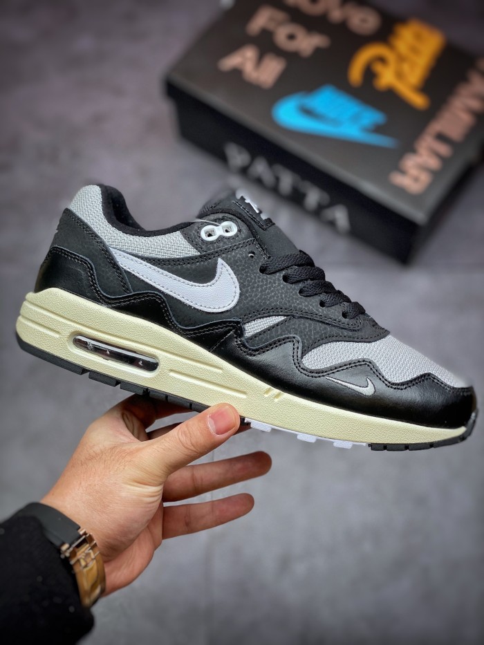 Nike Air Max 1 Patta Waves Black