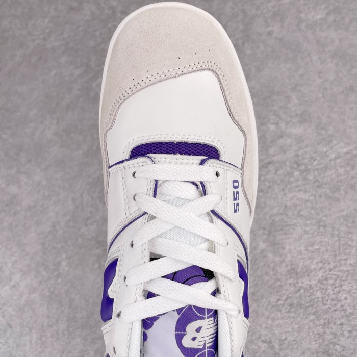 New Balance 550 White Purple