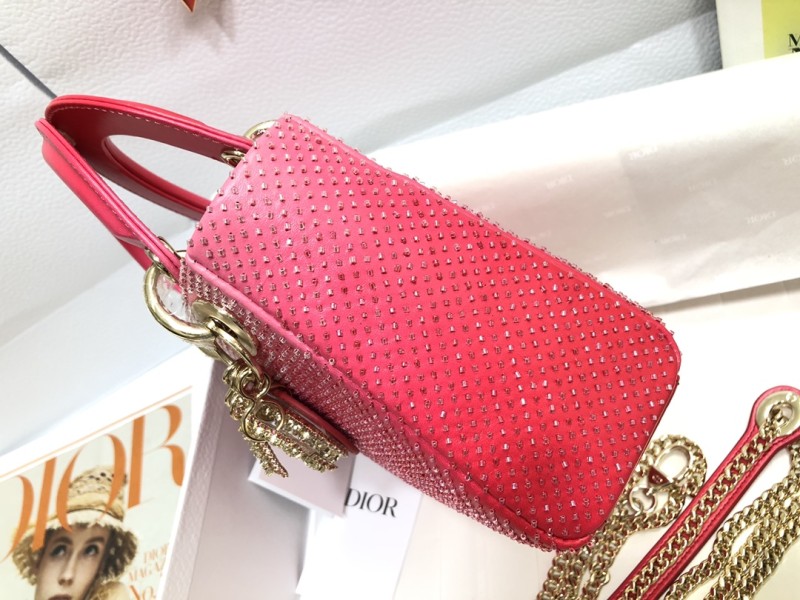 Handbag Dior M0505 size 17×15×7 cm