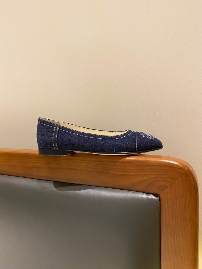 Chanel Ballerinas Fabric & Grosgrain 17