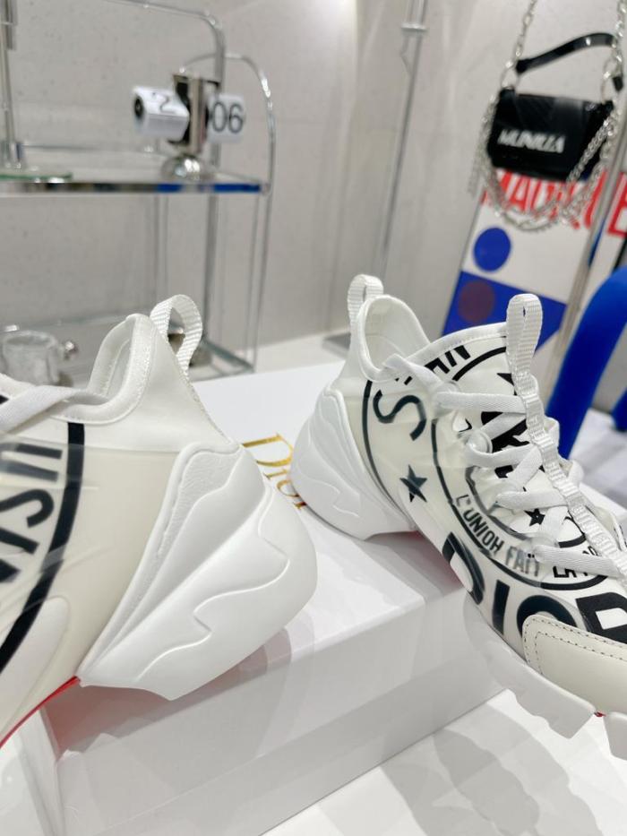 Dior D-Connect White Black Dior Union Print (W)