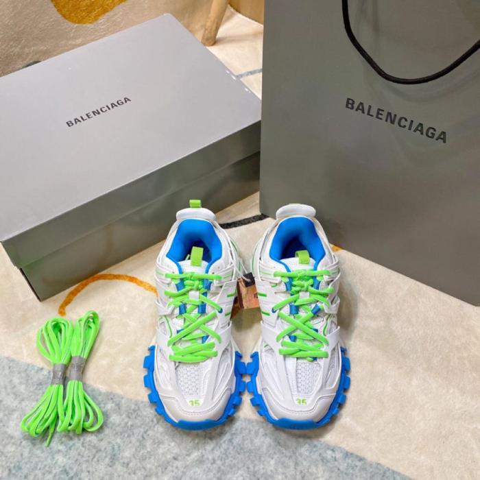 Balenciaga Track White Blue Green