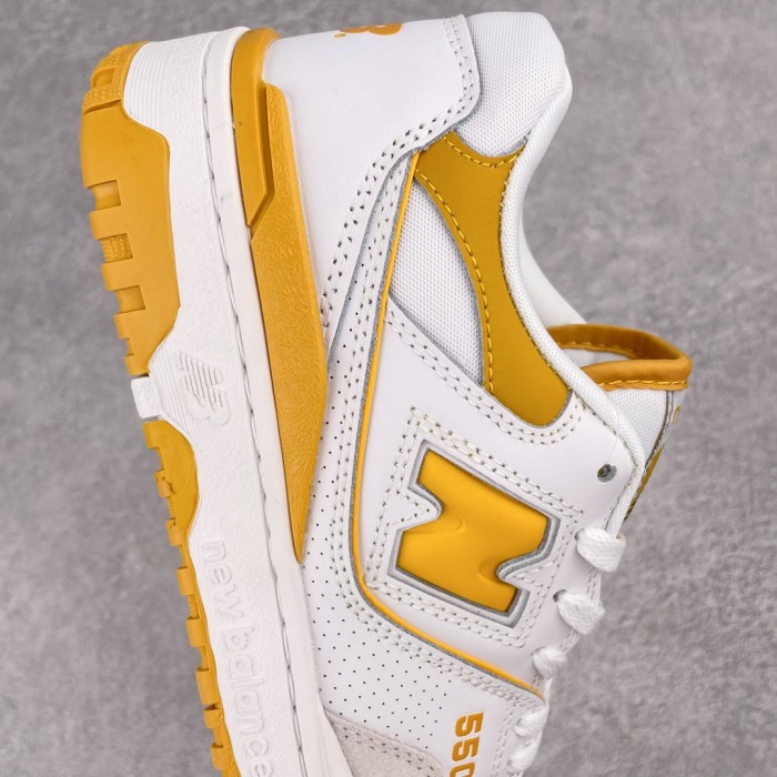 New Balance 550 Sea Salt Varsity Gold
