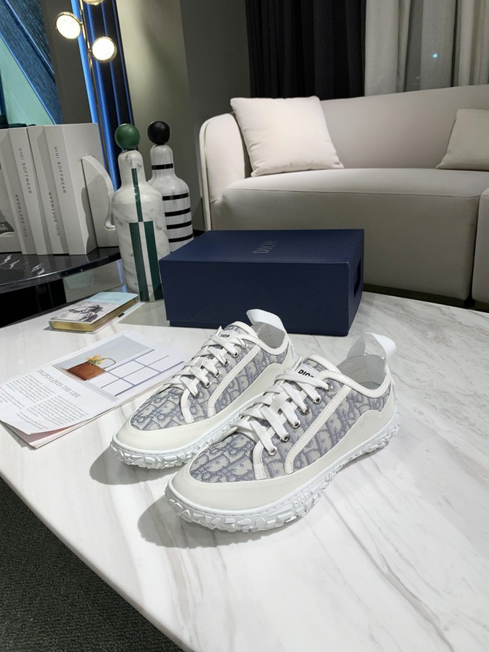 Dior B28 Low-Top Oblique Jacquard and Rubber Sneaker 6