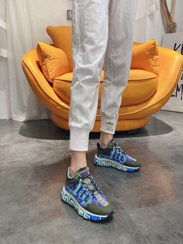 Versace Trigreca Black Royal Blue Purple