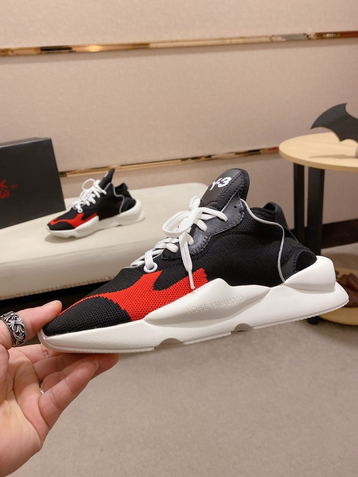 Y-3 Kaiwa Lace-Up Sneakers 13