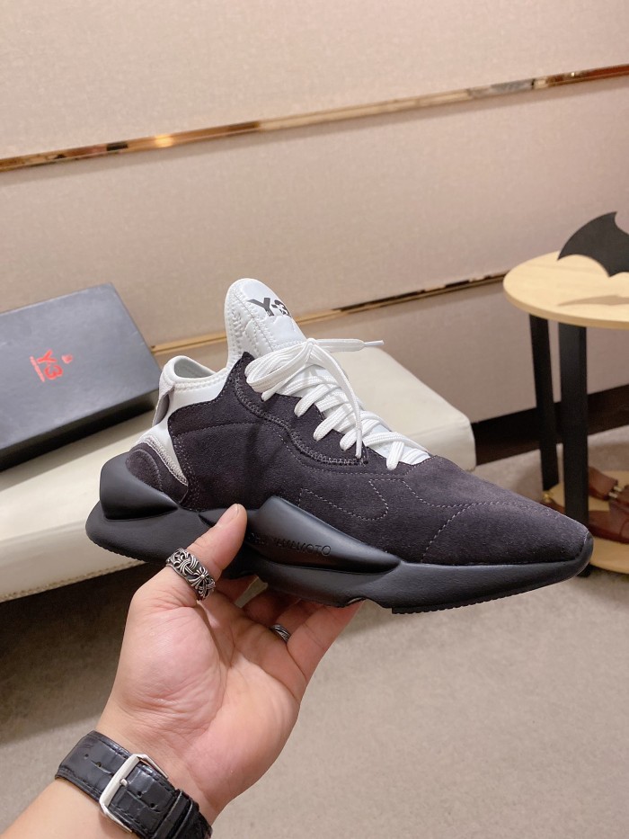 Y-3 Kaiwa Lace-Up Sneakers 18