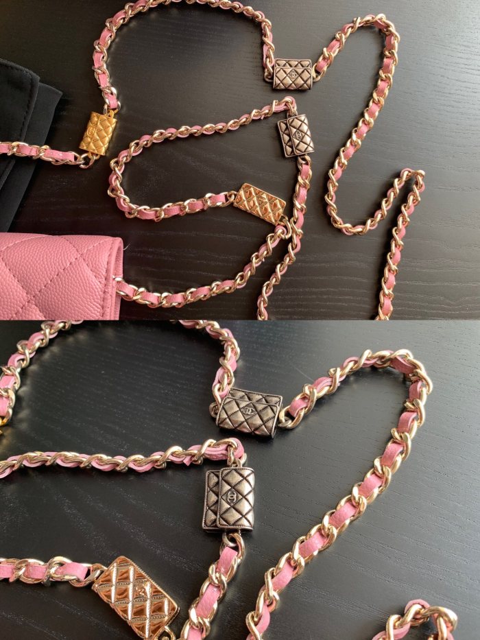 Handbag Chanel AP2400 size 19 cm